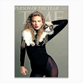 Taylor Swift Person Of The Year Canvas Print