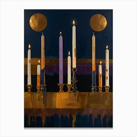 Candlelight Canvas Print