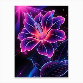 Hibiscus Flower 7 Canvas Print