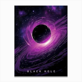 Black Hole 1 Canvas Print