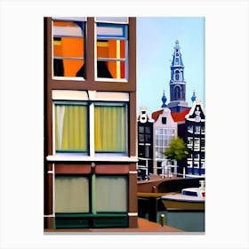 Amsterdam Cityscape Canvas Print