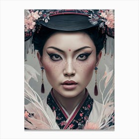 Asian Beauty 9 Canvas Print