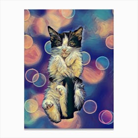 Cute Kitten Canvas Print