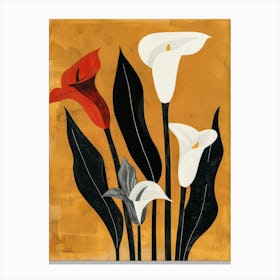 Calla Lilies 13 Canvas Print