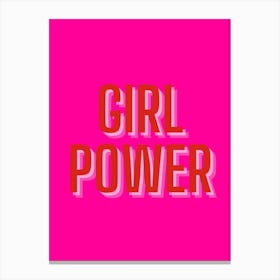 Girl Power Canvas Print