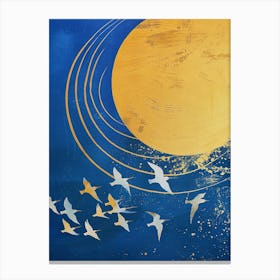 Birds In Flight 7 Canvas Print