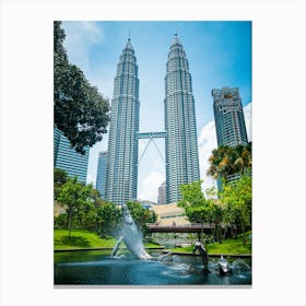 Petronas Towers Canvas Print