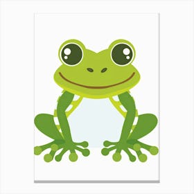 Frog Illustration 3 Canvas Print