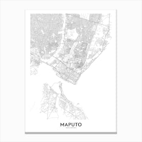 Maputo Canvas Print