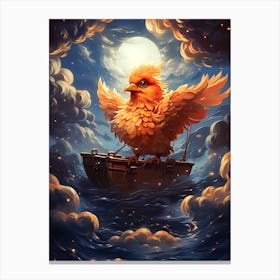 Bird In The Sky Canvas Print