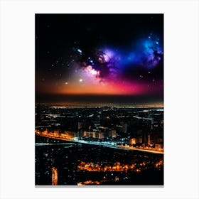 Sky At Night Canvas Print