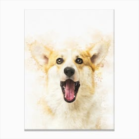 Corgi Pembroke Dog Canvas Print