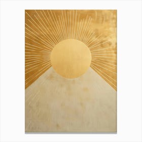 Golden Sun 2 Canvas Print