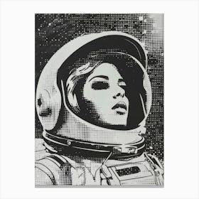 Space Girl Canvas Print Canvas Print