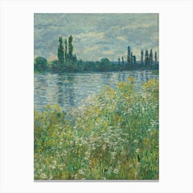 Claude Monet - The Seine Canvas Print