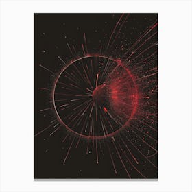 Circle Of Fire Canvas Print