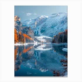 Autumn In The Alps 2 Canvas Print