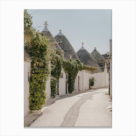 Trulli in Alberobello, Puglia, Italy | Architecture and travel photography 1 Canvas Print