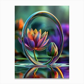 Lotus Flower 118 Canvas Print