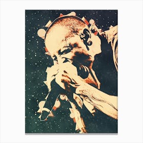 Chester Bennington live concert 2 Canvas Print