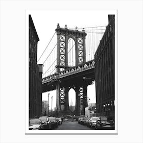 Manhattan Bridge New York Canvas Print