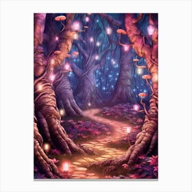 Fairy Forest Path Canvas Print