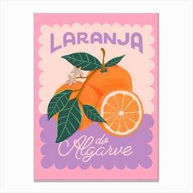 Orange From Algarve Portugal Canvas Print