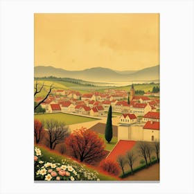 Czech Village Canvas Print