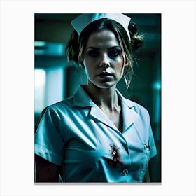 Can't Sleep?...Call The Night Nurse~Reimagined 17 Canvas Print