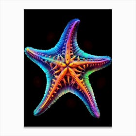 Rainbow Starfish 1 Canvas Print