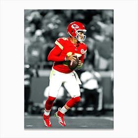 Patrick Mahomes Kansas City Chiefs Football Canvas Print