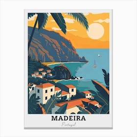 Portugal Travel Poster Travel Canvas Print