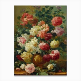 Stock Painting 2 Flower Canvas Print