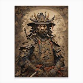 Samurai Warrior 3 Canvas Print