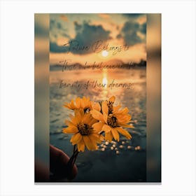 Future And Dreams Canvas Print