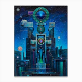 Space Station Canvas Print