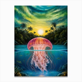 Jellyfish 9 Canvas Print