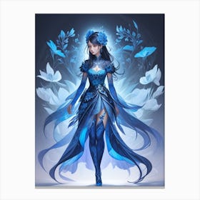 Blue Fairy Canvas Print