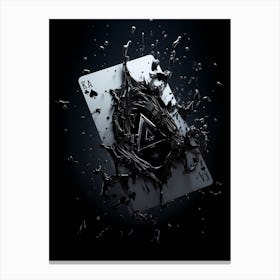 Playing Card Canvas Print