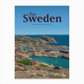 Sweden Canvas Print