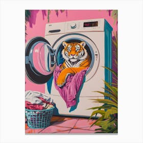 Tiger In Washing Machine Toile