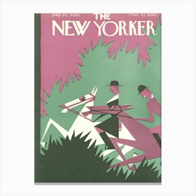 New Yorker Cover 3 Canvas Print