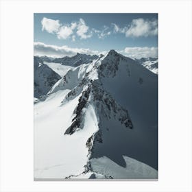Glacier In Austria Canvas Print