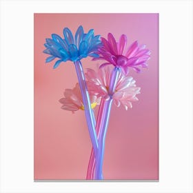 Dreamy Inflatable Flowers Cornflower 3 Canvas Print