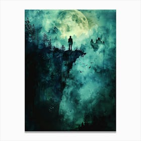 Night In The Woods Canvas Print