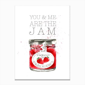 You And Me Jam Canvas Print