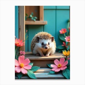 Hedgehog 2 Canvas Print