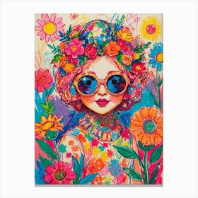 Flower Girl 1 Canvas Print