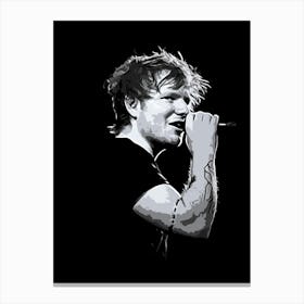 Ed Sheeran 3 Canvas Print