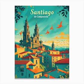 Santiago de Compostela Canvas Print